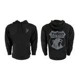 Yukon Hoodie With 3 Logo Design Black XXLarge