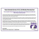 Yukon Extended Service Plan For 3rd Members