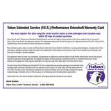 Yukon Extended Service Plan For Performance Driveshaft