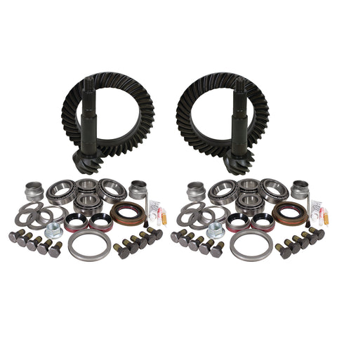 Yukon Gear & Install Kit Package For Jeep TJ Rubicon 4.56 Ratio.