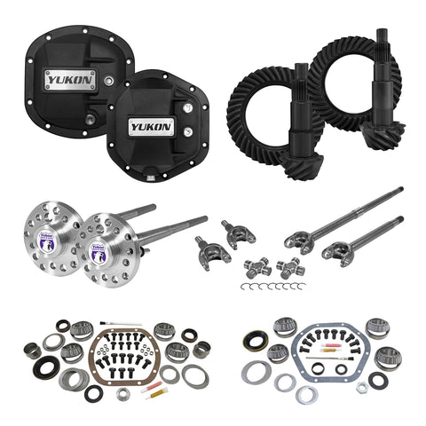 Yukon Stage 4 Jeep JK Re-Gear Kit W/Covers Fr/Rr Axles Dana 30/44 5.13 Ratio