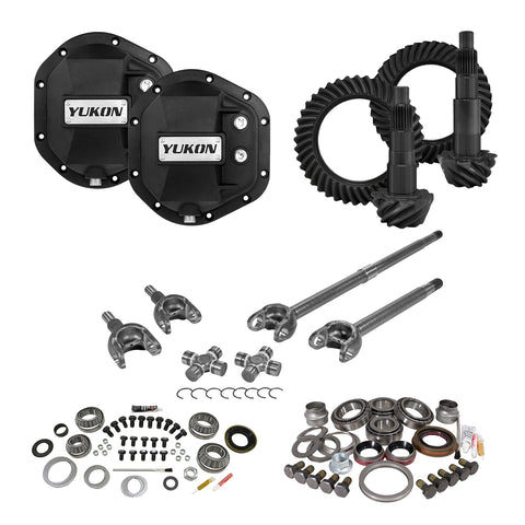 Yukon Stage 3 Jeep JK Re-Gear Kit W/Covers Front Axles Dana 44 4.56 Ratio