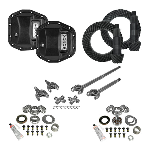Yukon Stage 3 Jeep JL/JT Re-Gear Kit W/Covers Front Axles Dana 44 3.73 Ratio