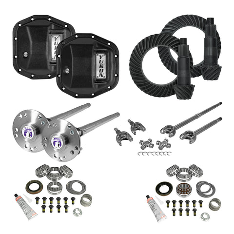 Yukon Stage 4 Jeep JL/JT Re-Gear Kit W/Covers Fr & Rr Axles Dana 44 3.73 Ratio