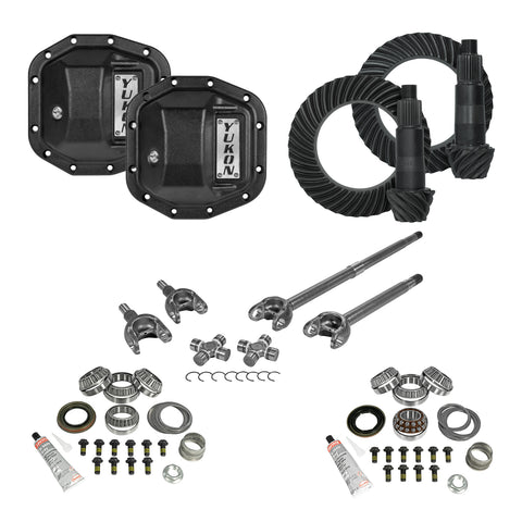 Yukon Stage 3 Jeep JL Re-Gear Kit W/Covers Front Axles Dana 30/35 4.11 Ratio