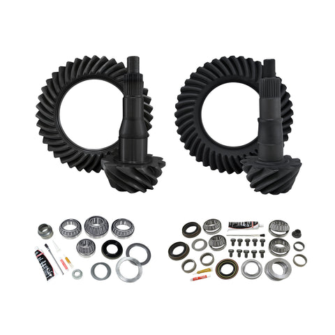 Yukon Re-Gear & Installation Kit Ford 9.75" Various F150 4.11 Ratio Fr&rr