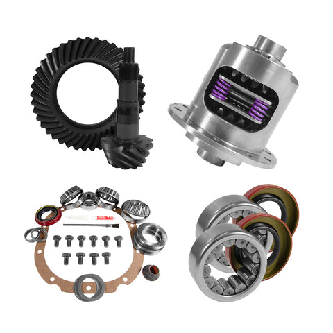 8.8" Ford 4.11 Rear Ring & Pinion Install Kit 31spl Posi 2.99" Axle Bearings