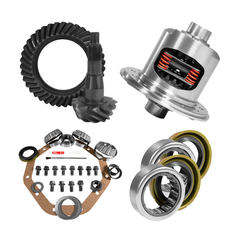 9.25" CHY 3.21 Rear Ring & Pinion Install Kit 31spl Posi 1.7" Axle Bearings