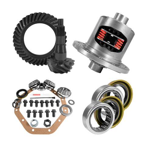 ZF 9.25" CHY 3.91 Rear Ring & Pinion Install Kit Posi Axle Bearings & Seals