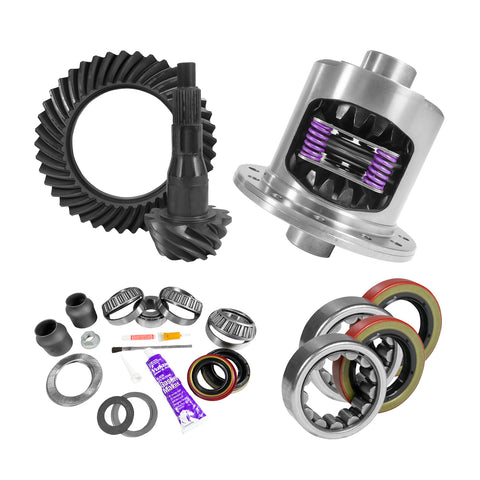 9.75" Ford 4.11 Rear Ring & Pinion Install Kit 34spl Posi Axle Bearings