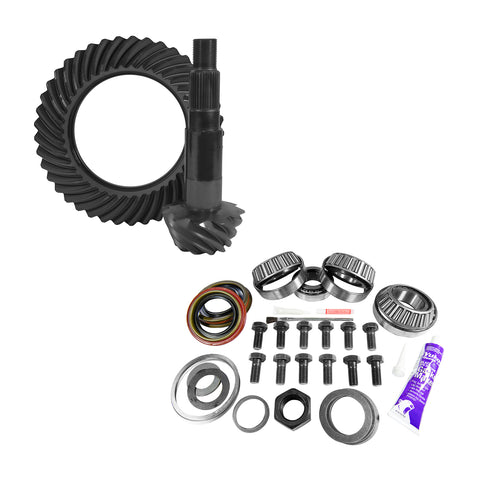 11.25" Dana 80 Thin 3.73 Rear Ring & Pinion Install Kit 4.375" OD Bearing