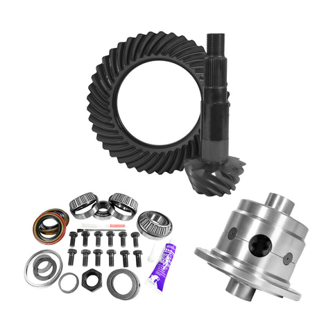 11.25" Dana 80 3.54 Rear Ring & Pinion Install Kit 35 Spline Posi 4.375" BRG