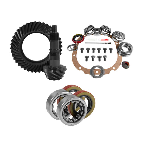 8.8" Ford 3.27 Rear Ring & Pinion Install Kit 2.25" OD Axle Bearings & Seals