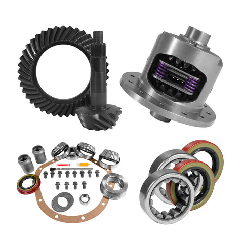 8.875" GM 12T 3.08 Rear Ring & Pinion Install Kit 30spl Posi Axle Bearings