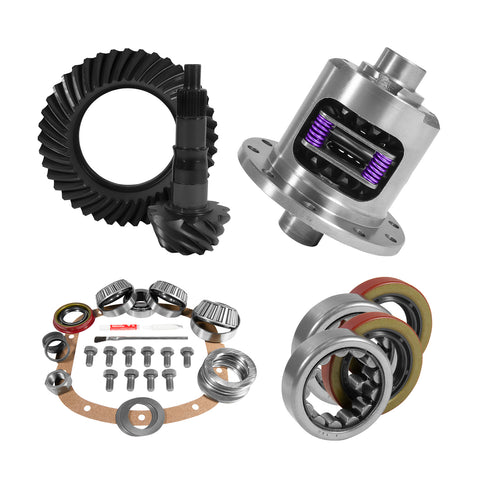 7.5" GM 4.11 Rear Ring & Pinion Install Kit 26spl Posi 2.25" Axle Bearings