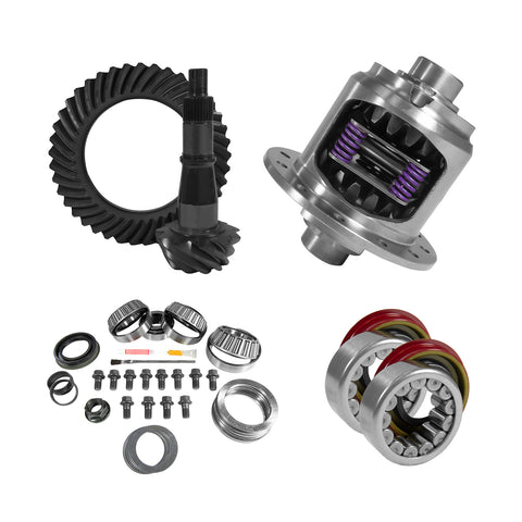 9.5" GM 4.11 Rear Ring & Pinion Install Kit 33spl Posi Axle Bearing & Seals