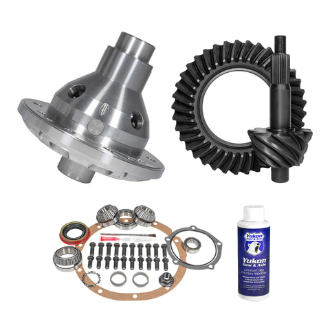 Yukon Muscle Car Limited Slip & Re-Gear Kit For Ford 9” 28 Spline 3.89 Ratio