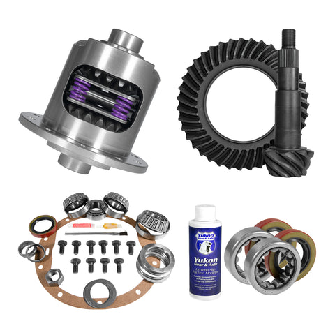 Yukon Muscle Car Limited Slip & Re-Gear Kit For GM 8.5” 30 Spline 3.73 Ratio