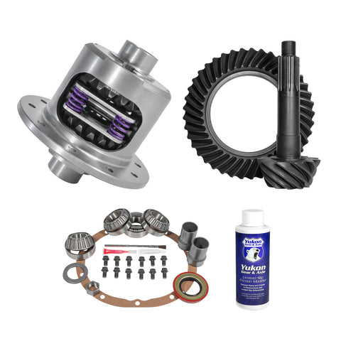 Yukon Muscle Car Limited Slip & Re-Gear Kit For GM 55P 17 Spline 3.08 Ratio