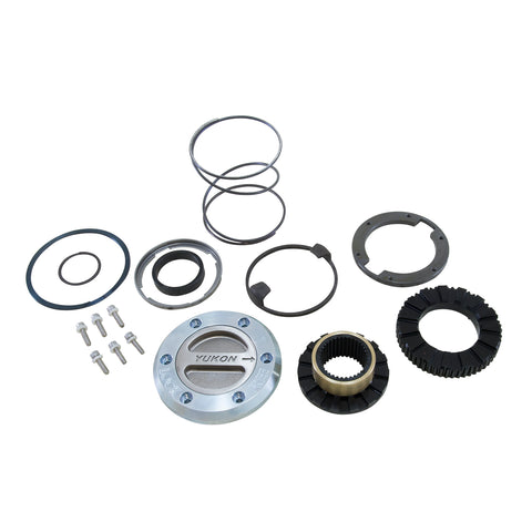 Yukon Hardcore Locking Hub 00-08 Dodge 1-Ton Front W/Spin Free Kit 1 Side Only
