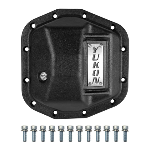 Yukon Hardcore Front Nodular Iron Cover For Jeep Wrangler JL Dana 44 Front