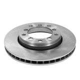 Yukon Front Double Drilled Brake Rotor For Jeep Wrangler 5 X 5.5" Spin-Free Kit