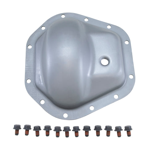 Steel Cover For Dana 60 Standard Rotation. '02-'08 GM Rear W/ 12 Bolt Cover