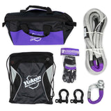 Yukon Recovery Gear Kit With 7/8? 30-Foot Long Kinetic Rope Shackles & More