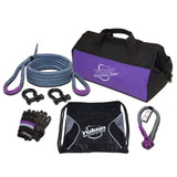 Yukon Recovery Gear Kit With 3/4? 20-Foot Long Kinetic Rope Shackles & More