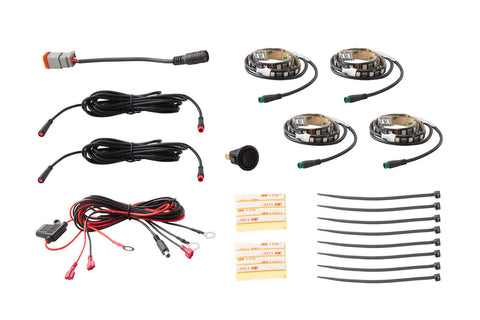 Highly Versatile LED Strips To Add Accent Lighting To Your Vehicle.