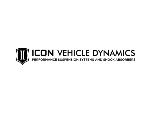 18 IN WIDE ICON TAGLINE BLACK