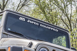 JSPEC Equipped 36" Windshield Decal