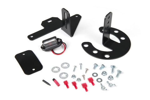 Spare Tire License Plate Mount