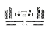 Fabtech 3" SPORT SYSTEM W/ STEALTH 2007-18 JEEP JK 2-DOOR