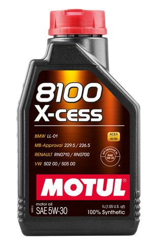 Motul 8100 X-CESS 5W-30 12X1L