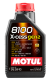 Motul 8100 X-CESS GEN2 5W-40 12X1L