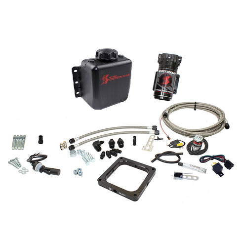 WATER METHANOL GAS CARBURETED 4500 FLANGE STAGE 1 WOT ACTIVATED STAINLESS STEEL BRAIDED LINES