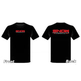 Snow T-Shirt Black With Color Logo (XXXLarge)