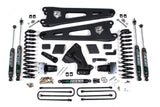 Zone 5" Radius Arm Suspension Lift Kit 3" Rear Block 3 Leaf Main - Nitro Shocks