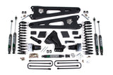 Zone 7" Radius Arm Suspension Lift Kit 4.5" Rear Block - Nitro Shocks